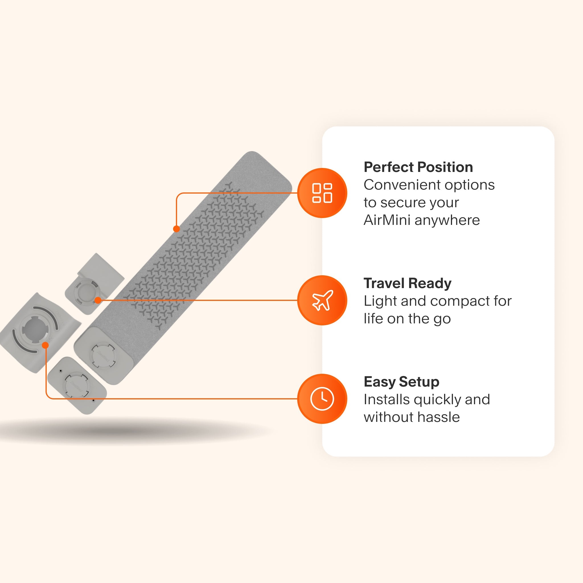 Bed Mount System for Resmed AirMini