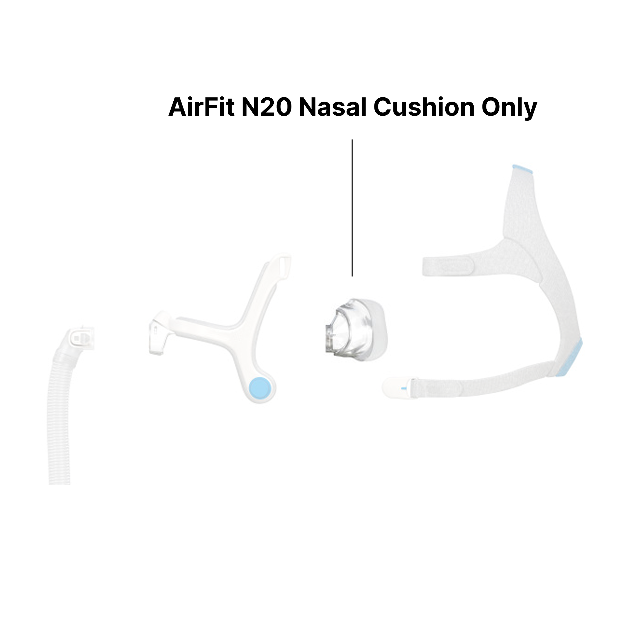 Cushion for AirFit N20 & AirFit N20 for Her Nasal CPAP Masks