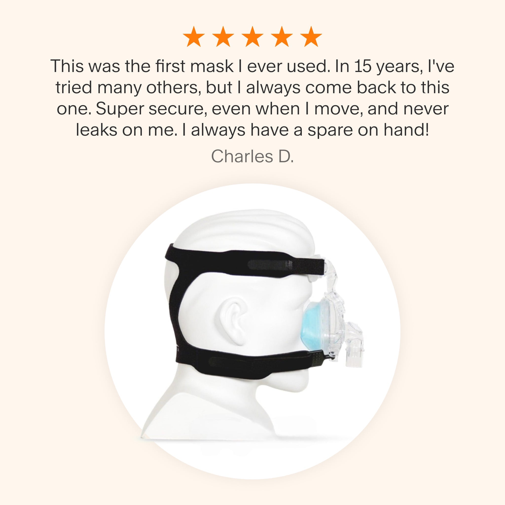 ComfortGel Blue Nasal CPAP Mask