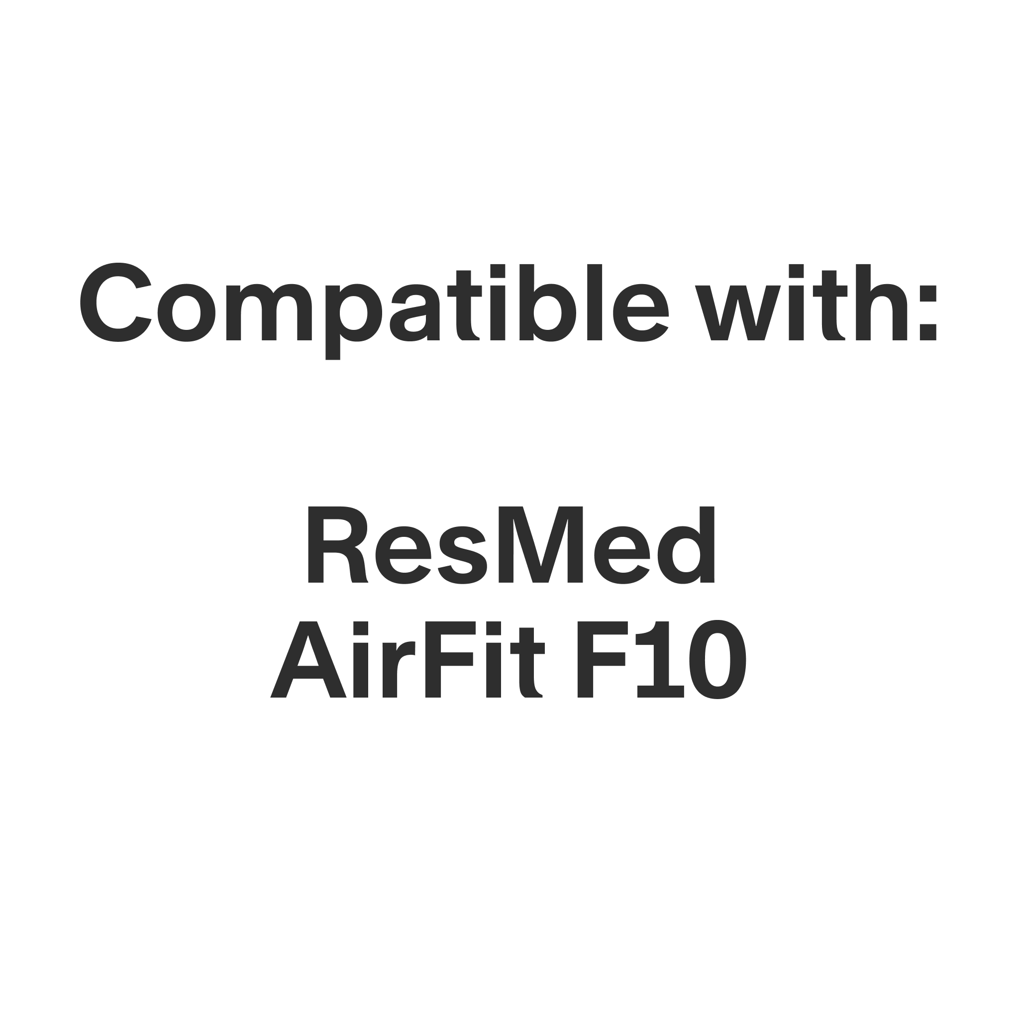 AirFit F10 Headgear