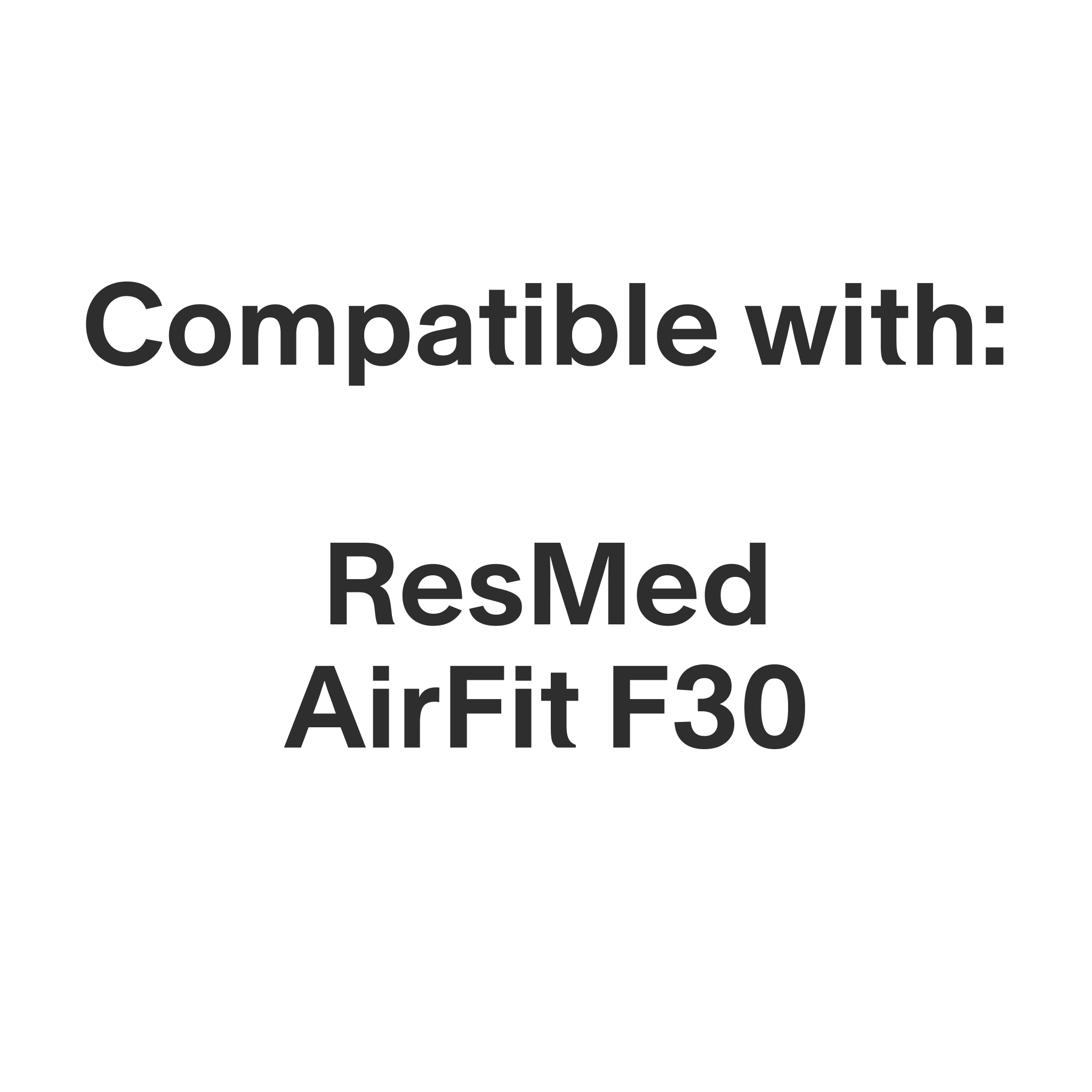 Headgear for AirFit F30 Full Face Mask