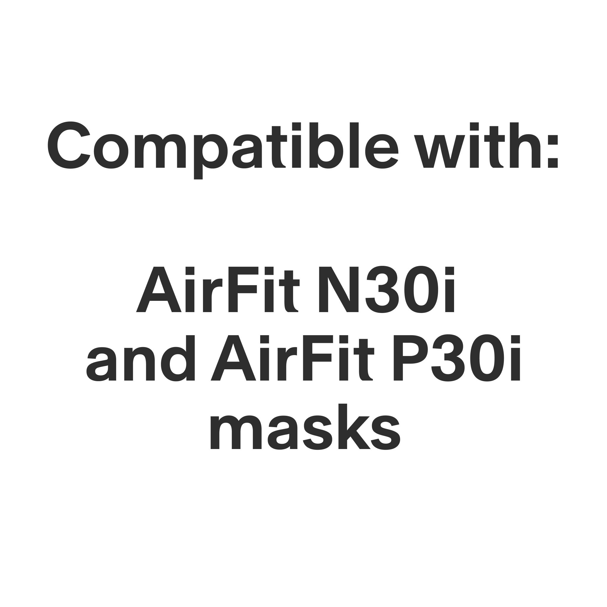 Headgear for AirFit N30i and P30i CPAP Masks