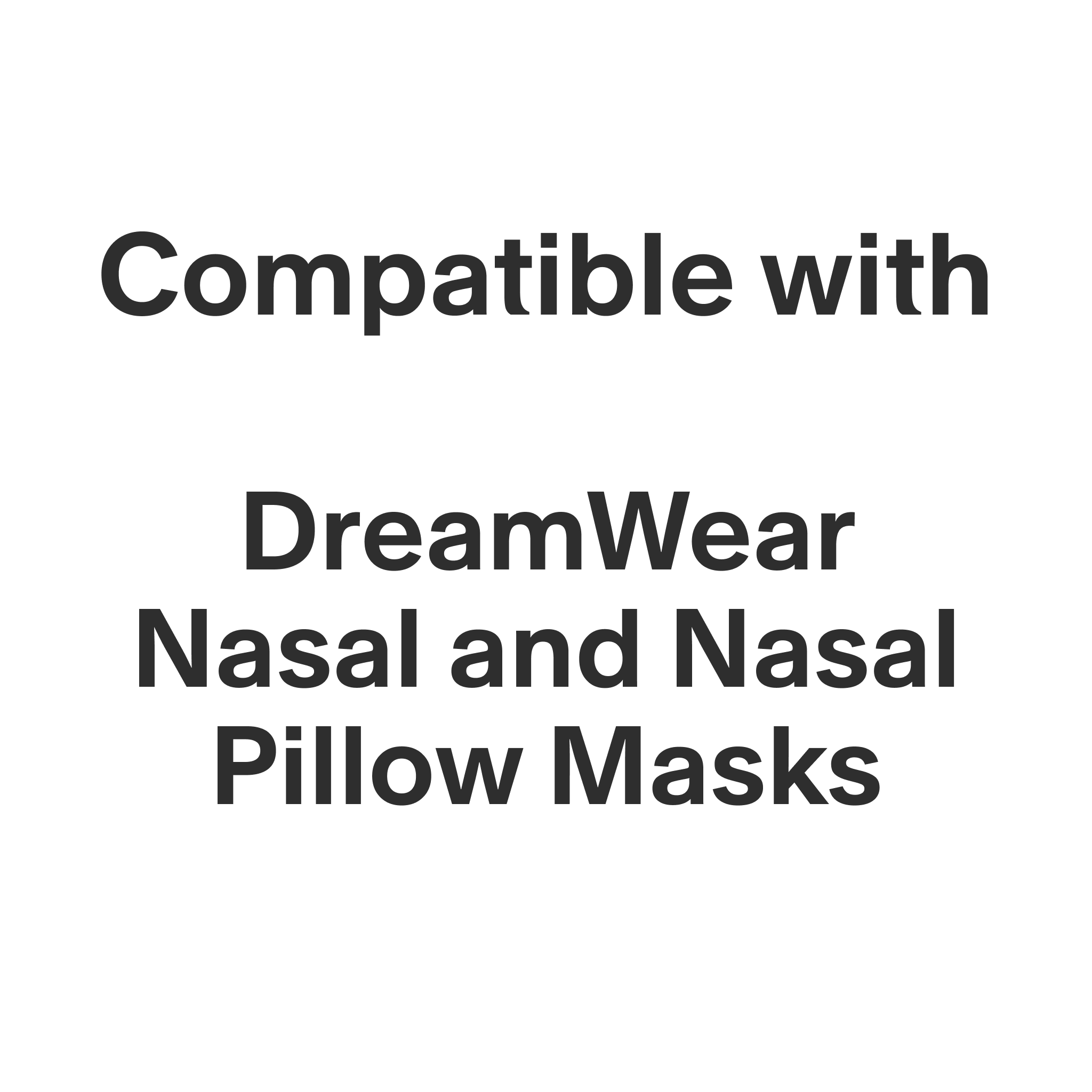 Headgear with arms for DreamWear Nasal and Nasal Pillow Masks
