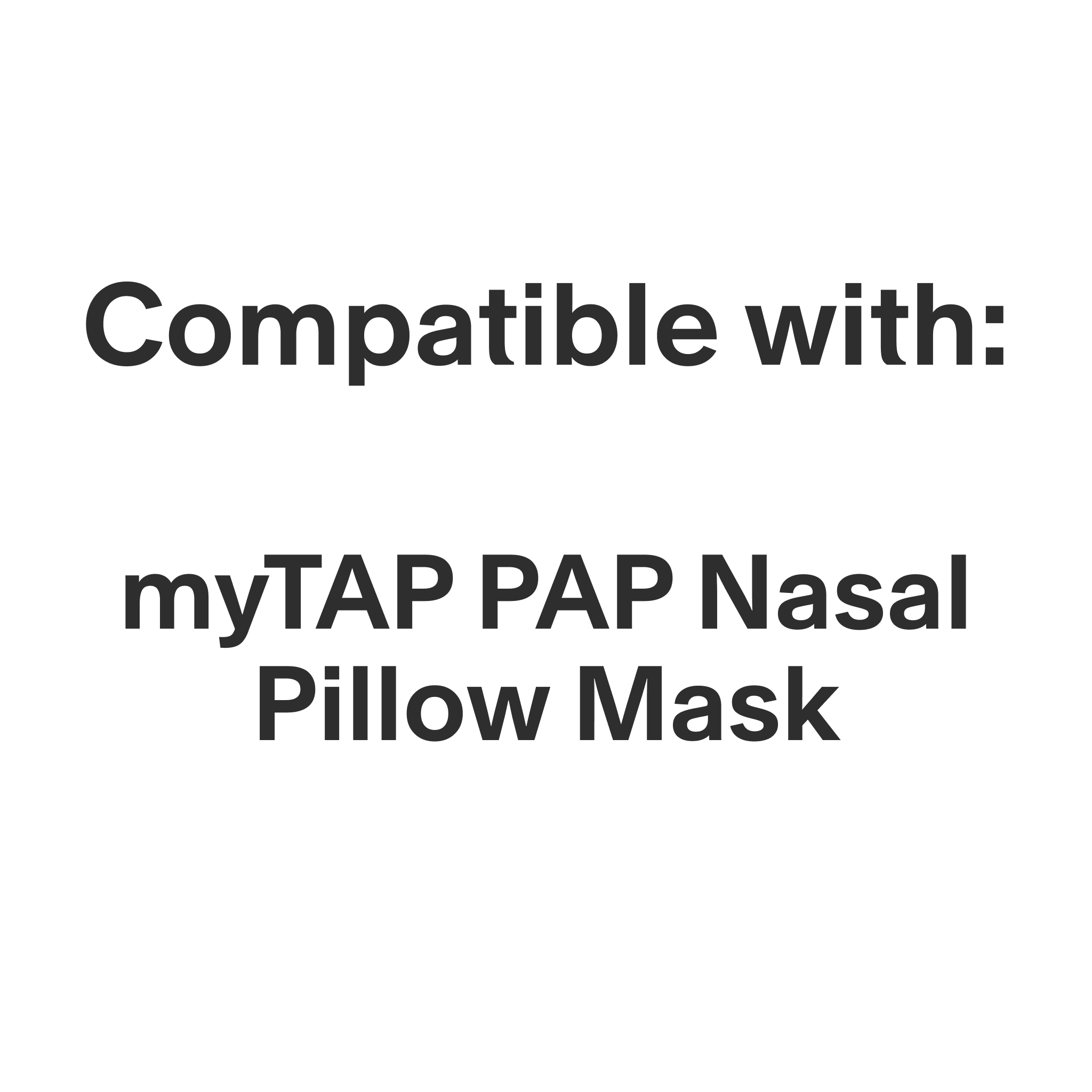 myTAP PAP CPAP Mouthpiece