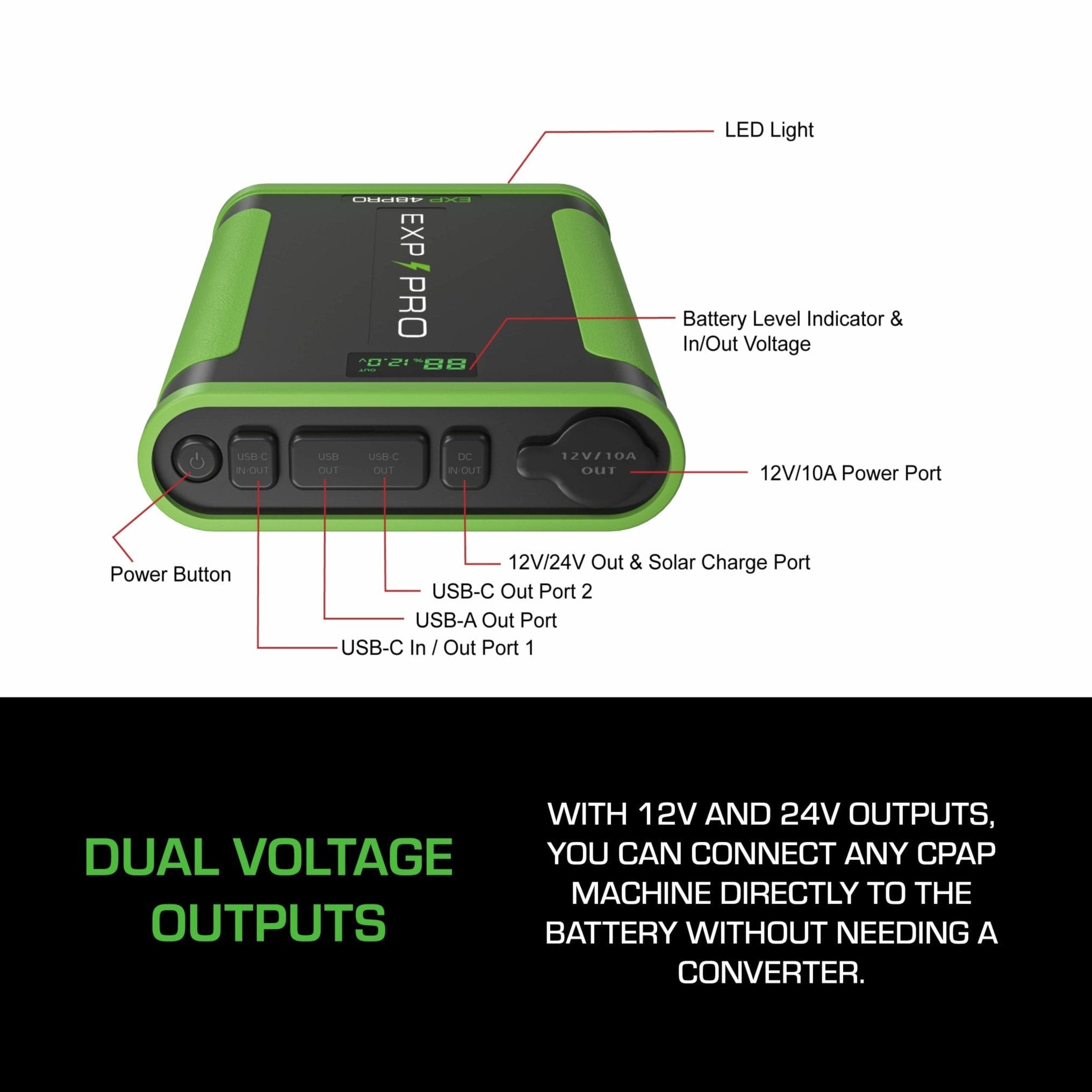 EXP PRO Lithium Iron Phosphate Batteries (EXP48 Pro & EXP96 Pro APEX)