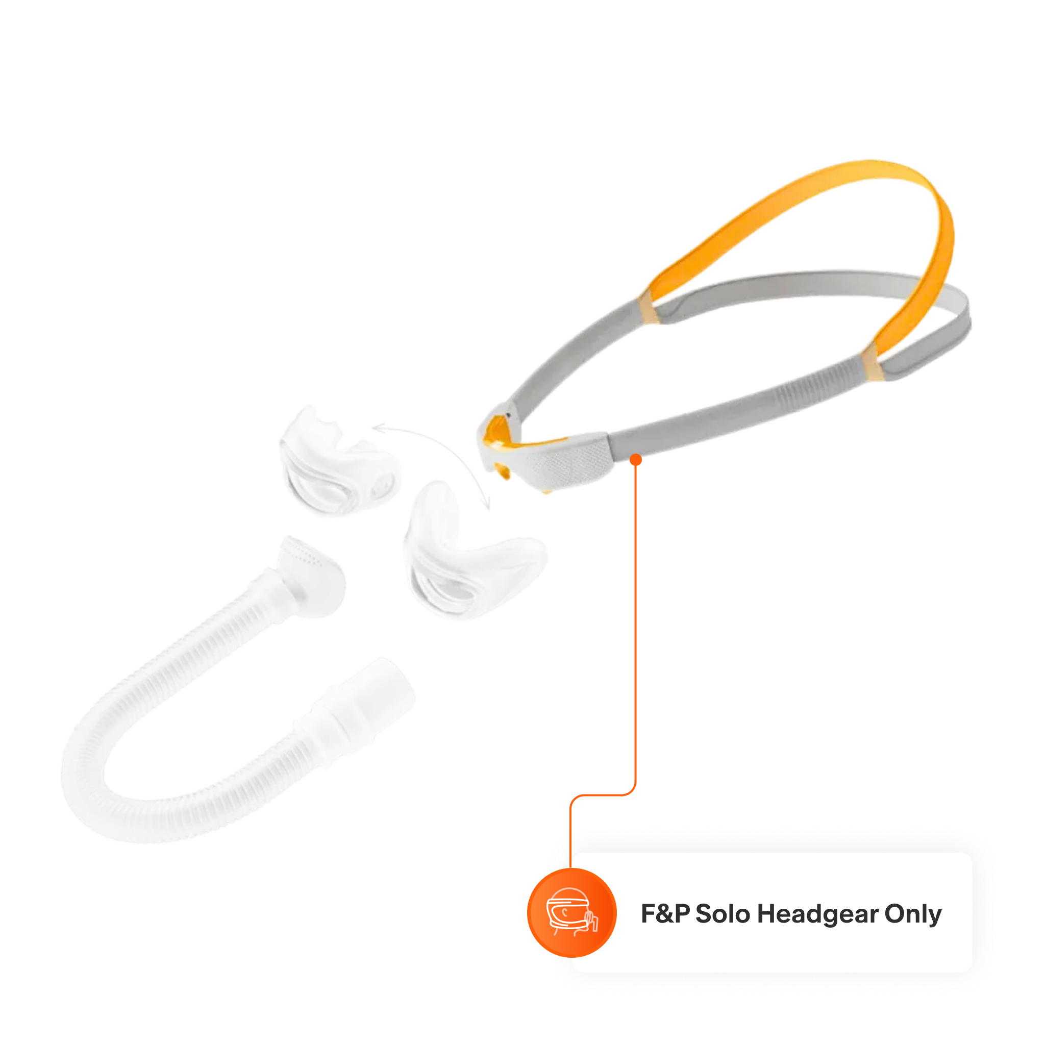 F&P Solo Mask Headgear