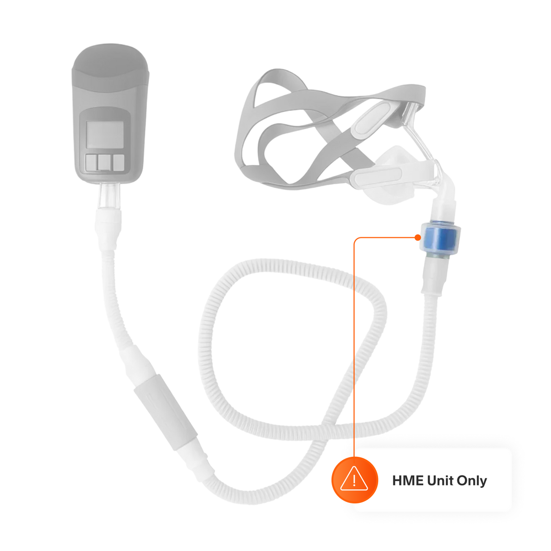 Heat Moisture Exchange Unit for CPAP Machines