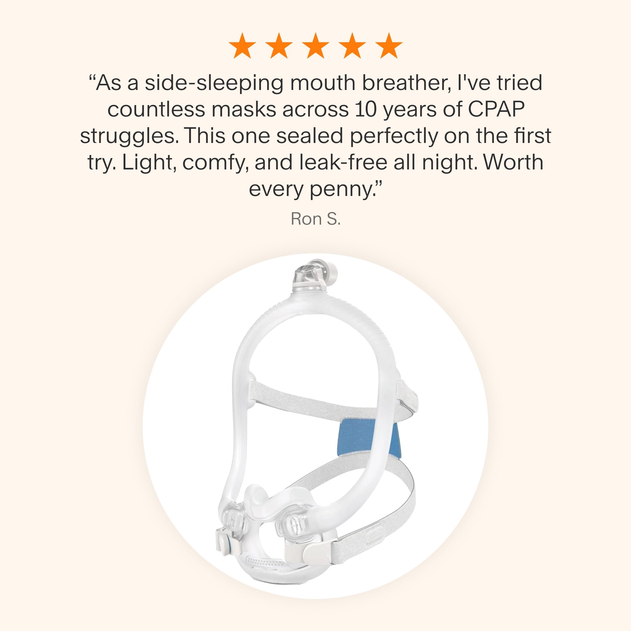 AirFit F30i Full Face CPAP Mask