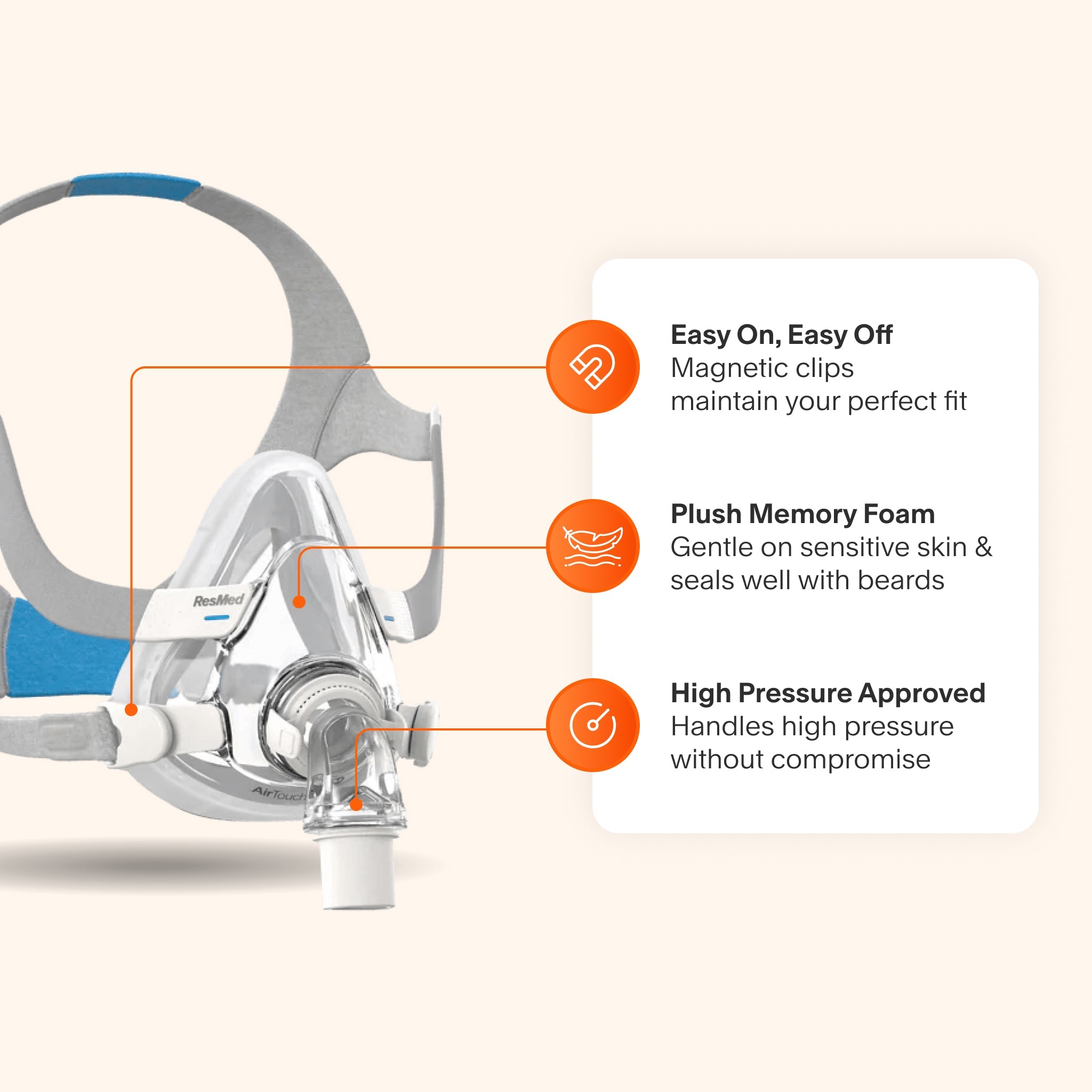 AirTouch F20 Full Face CPAP Mask