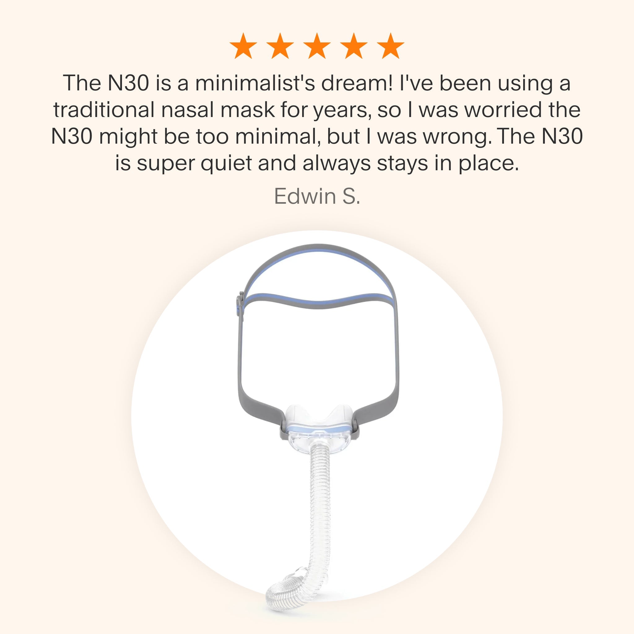 AirFit N30 Nasal CPAP Mask