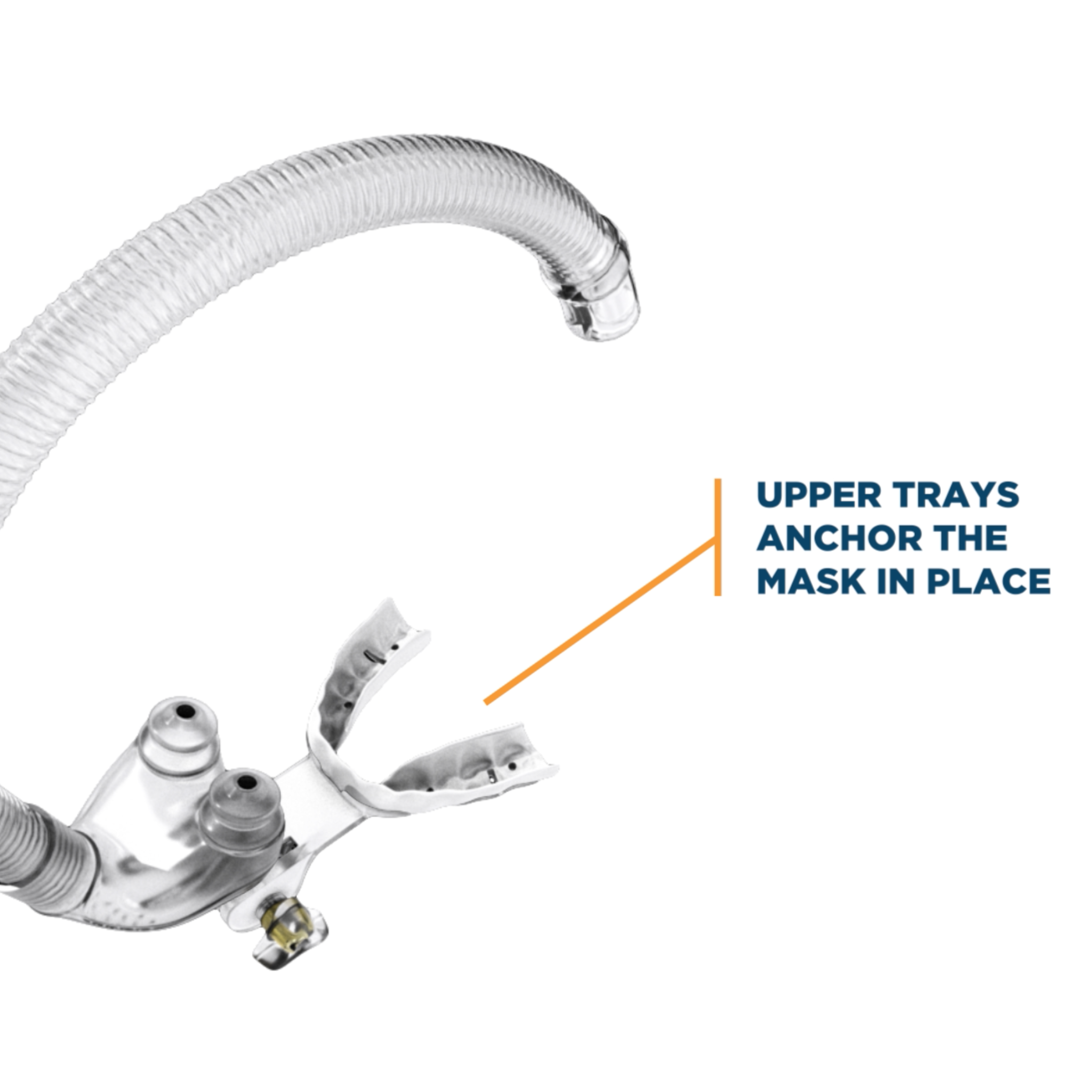 myTAP PAP Nasal Pillow CPAP Mask with Improved Stability Mouthpiece