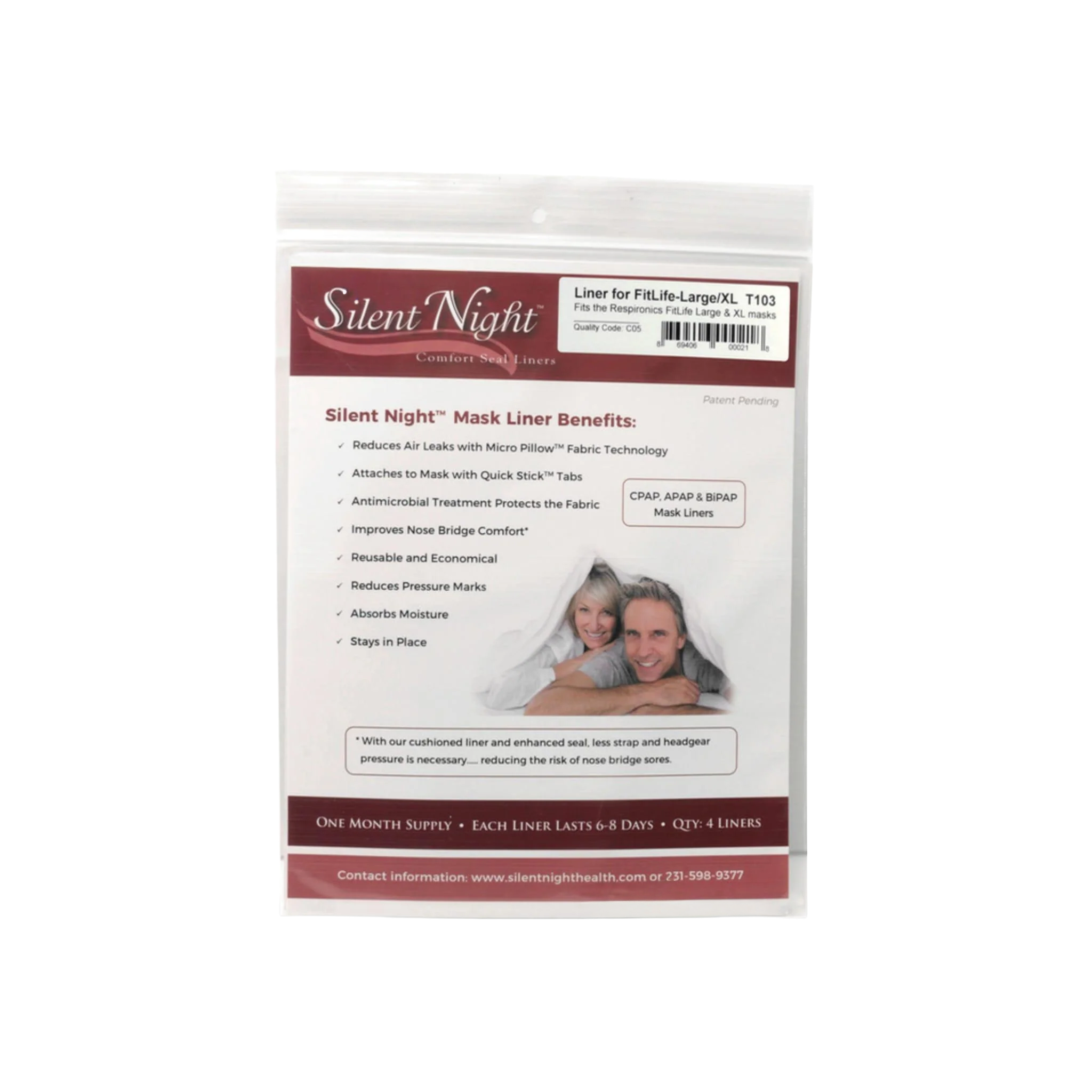 Silent Night Mask Liners