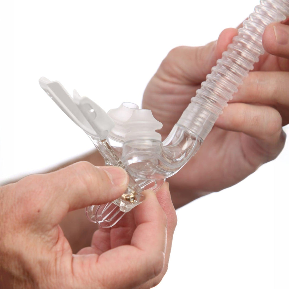 myTAP PAP Nasal Pillow CPAP Mask with Improved Stability Mouthpiece
