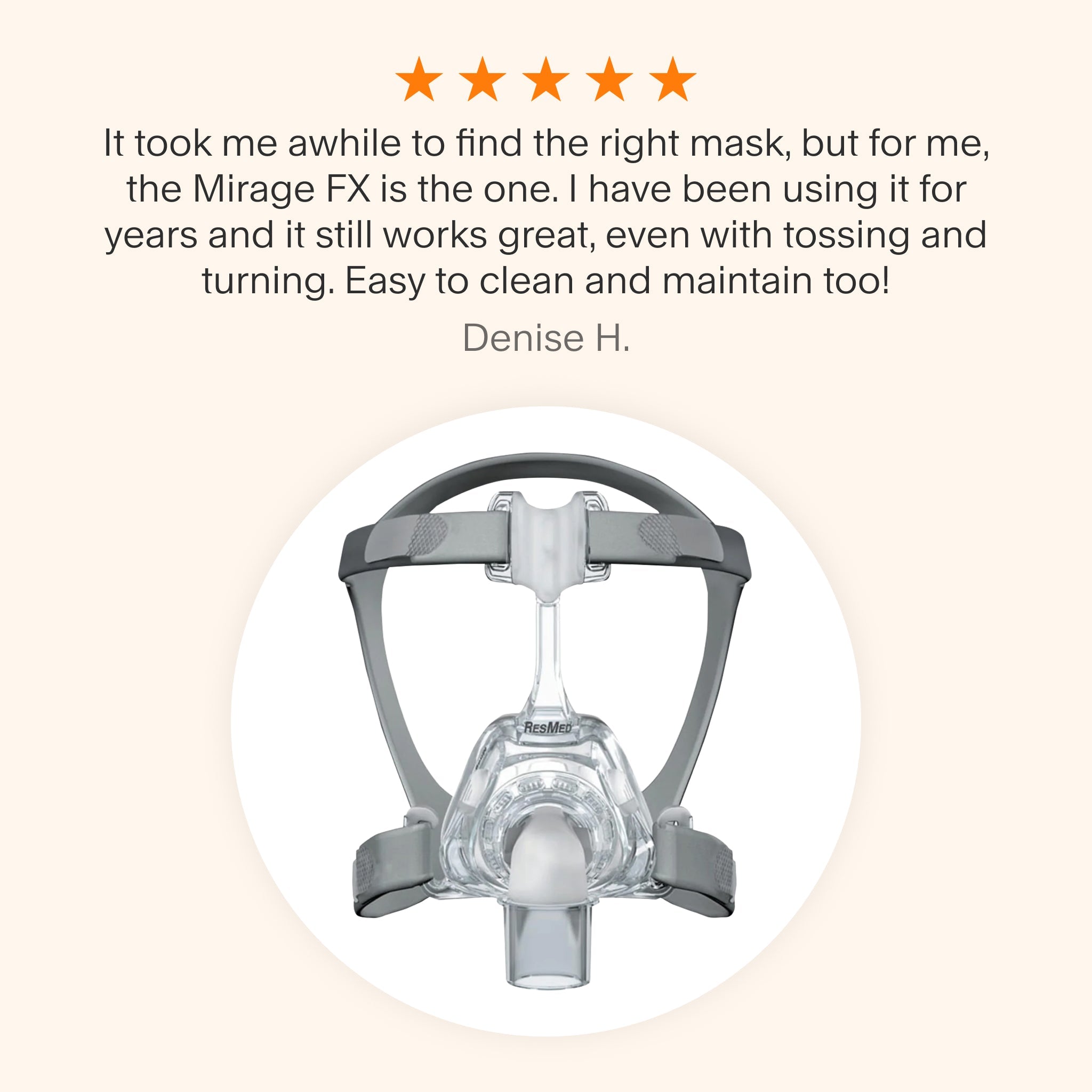 Mirage FX Nasal Mask