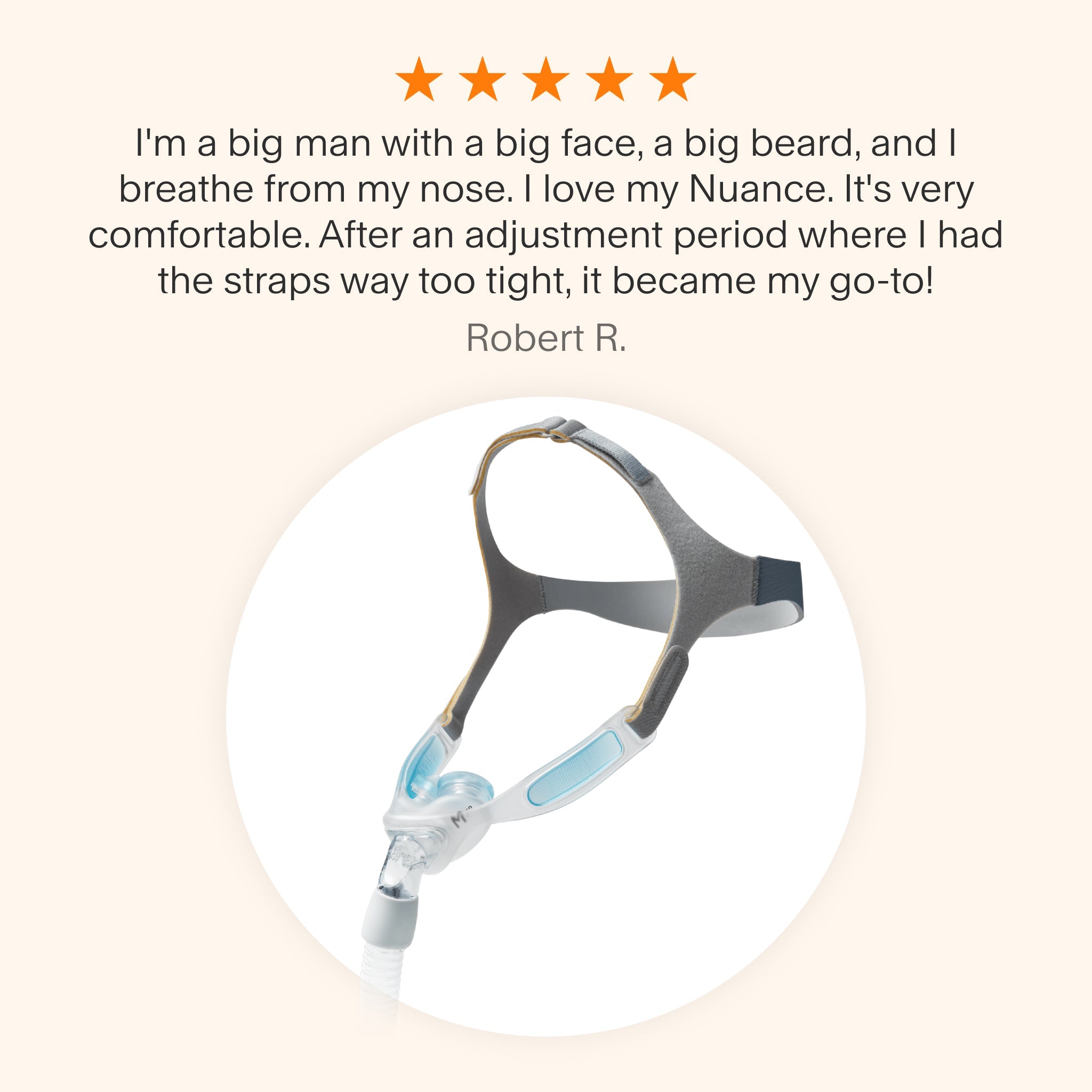 Nuance & Nuance Pro Nasal Pillow CPAP Mask with Gel Nasal Pillows