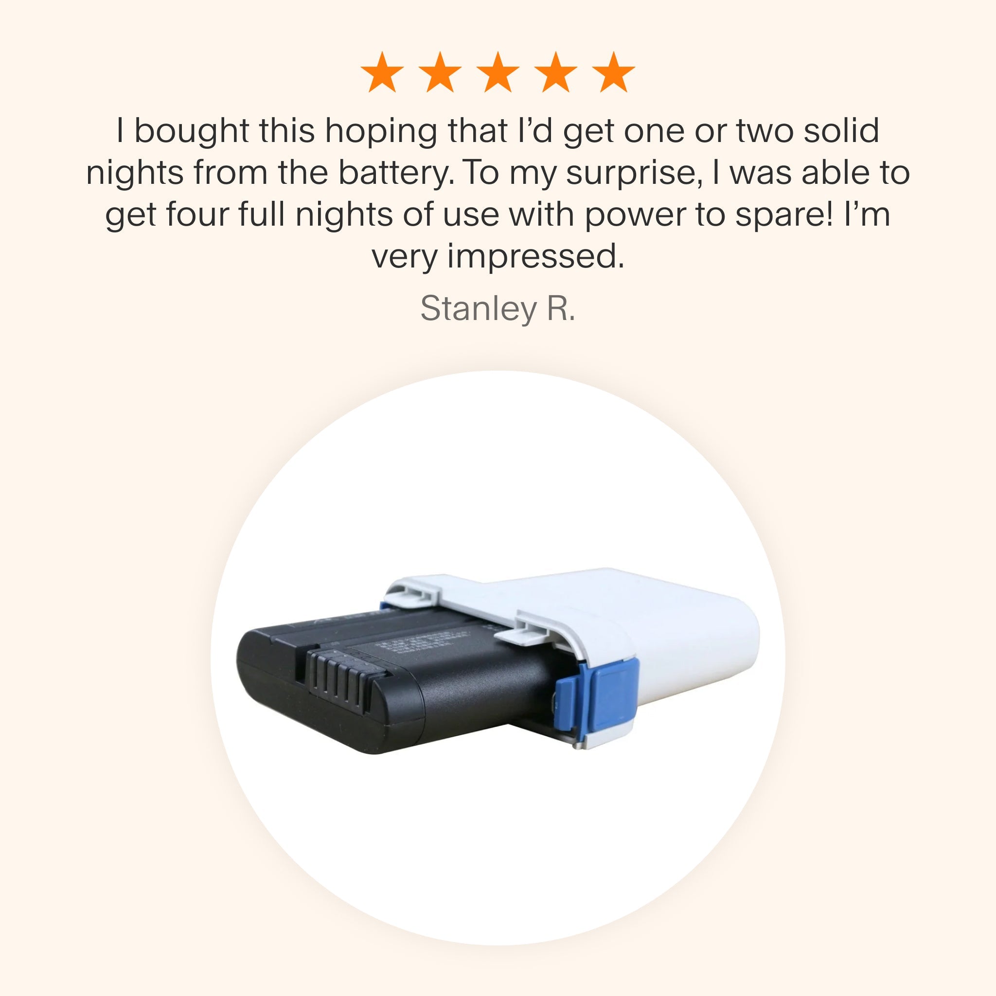Z1/Z2 CPAP Extended Battery