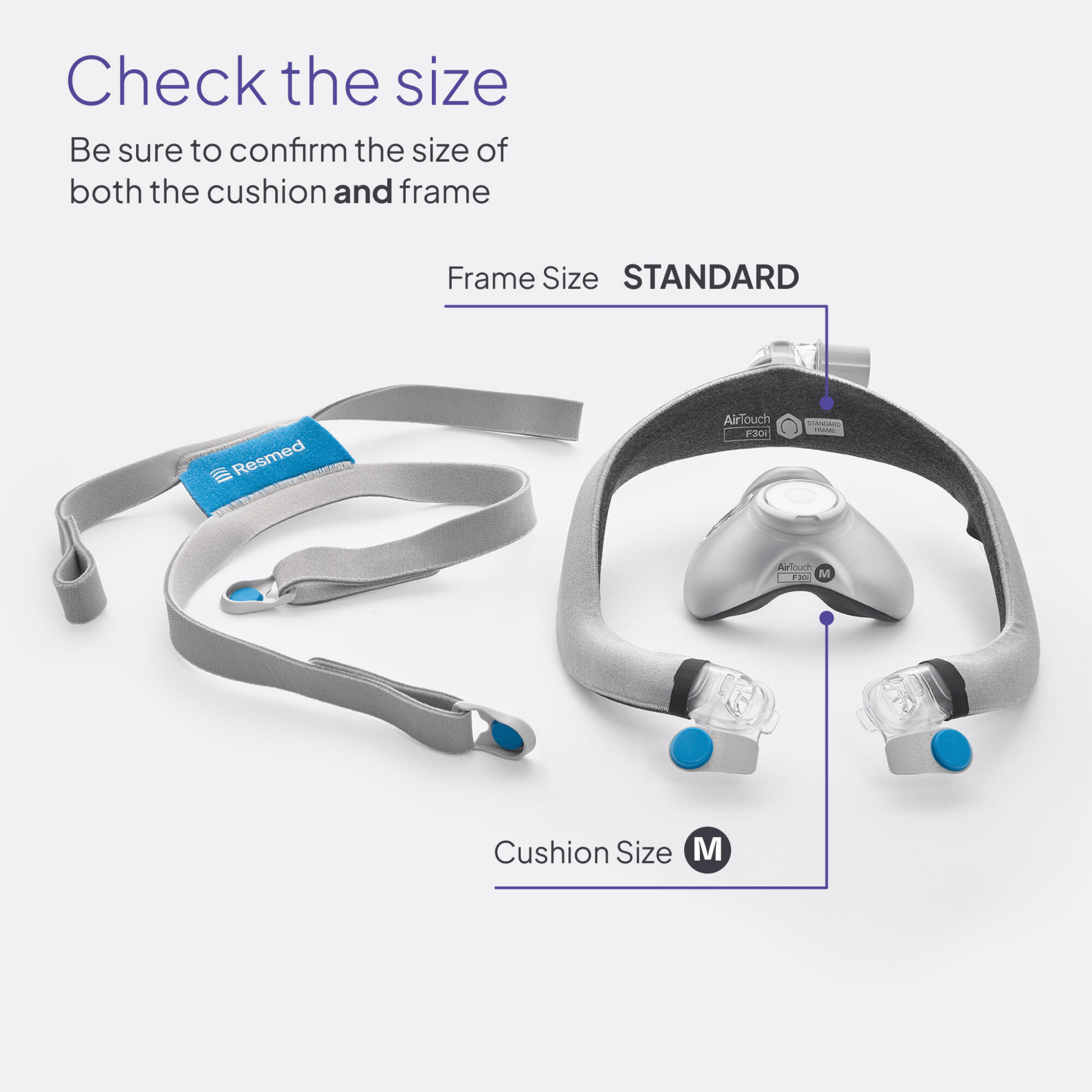 AirTouch F30i Comfort Full Face CPAP Mask