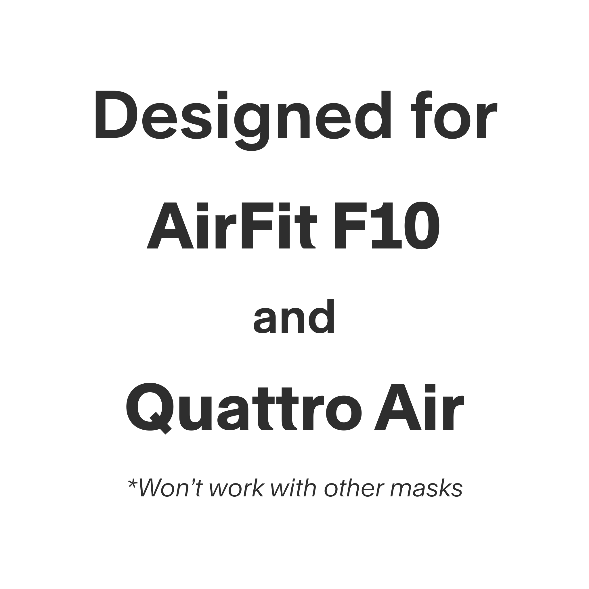 Cushion for AirFit F10 and Quattro Air Full Face Mask