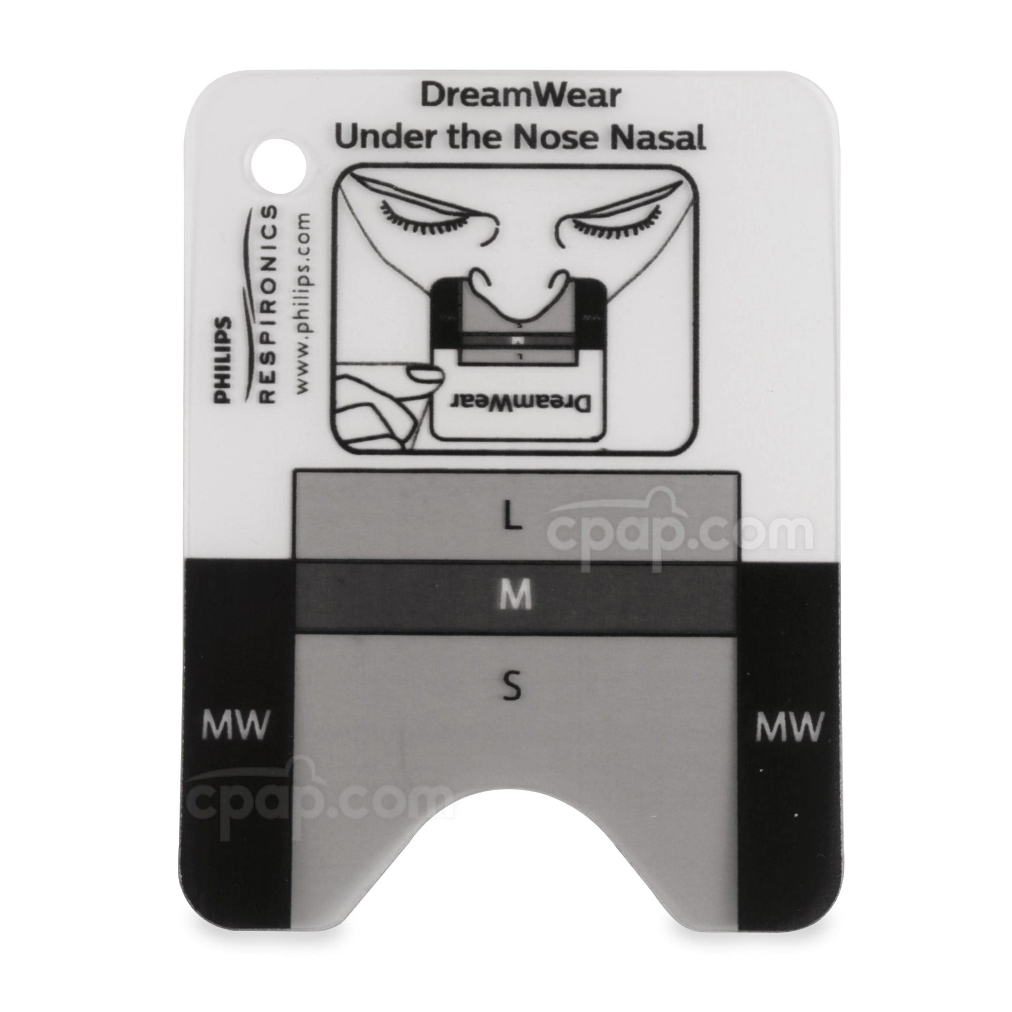 Sizing Gauge for DreamWear Nasal CPAP Mask