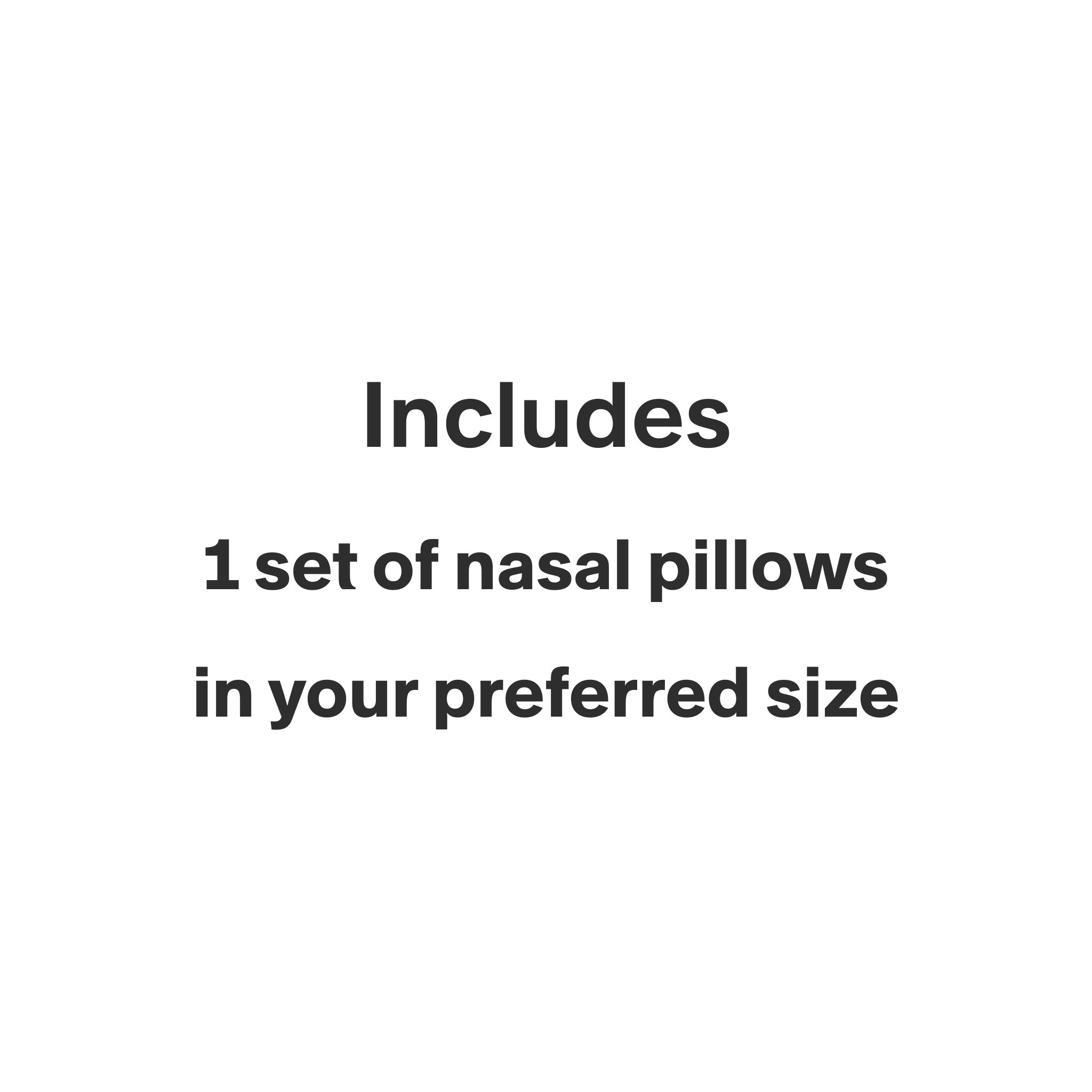 Nasal Pillows for AirFit P10 Nasal Pillow Mask