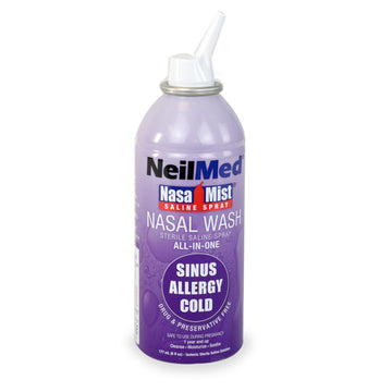 NeilMed NasaMist Saline Spray All-In-One 6 oz
