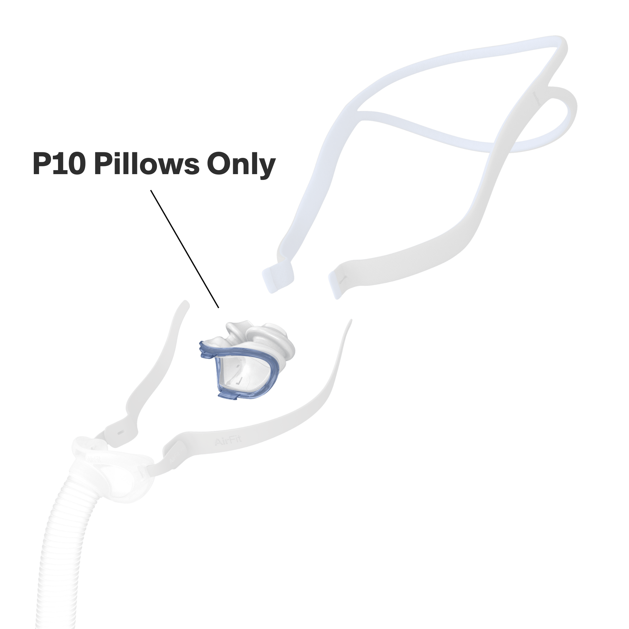 Nasal Pillows for AirFit P10 Nasal Pillow Mask