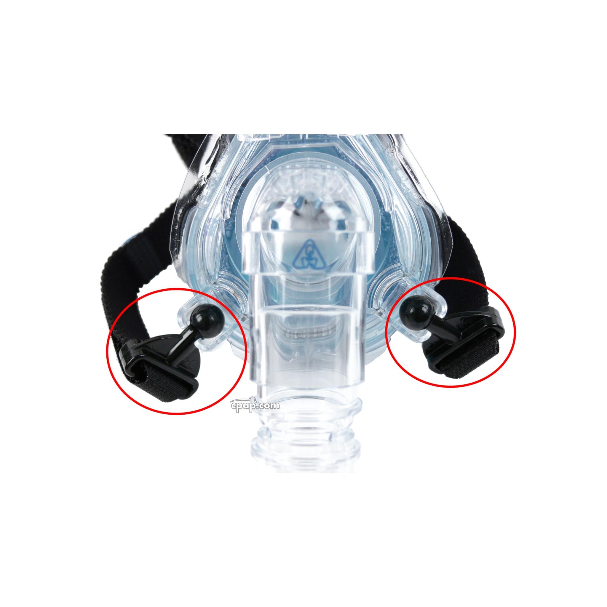 Ball & Socket Headgear Clips for Comfort Series Masks (2 pack)