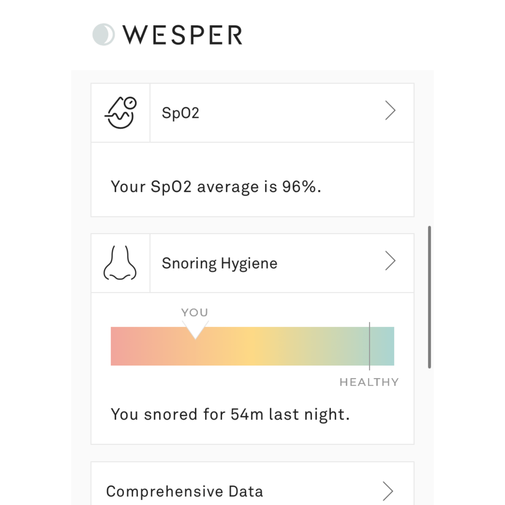 Wesper Home Sleep Test