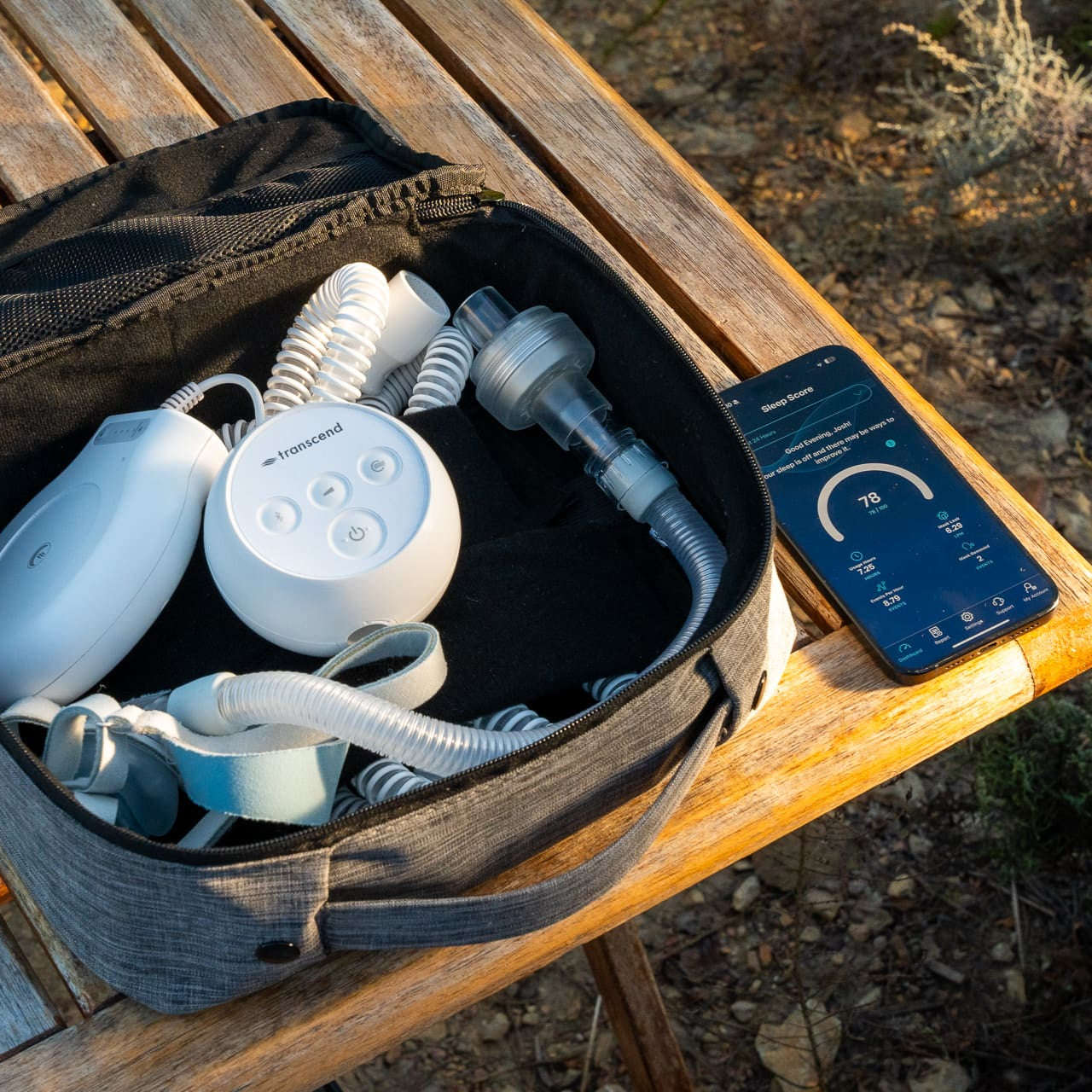 Transcend Micro Auto Travel CPAP Machine