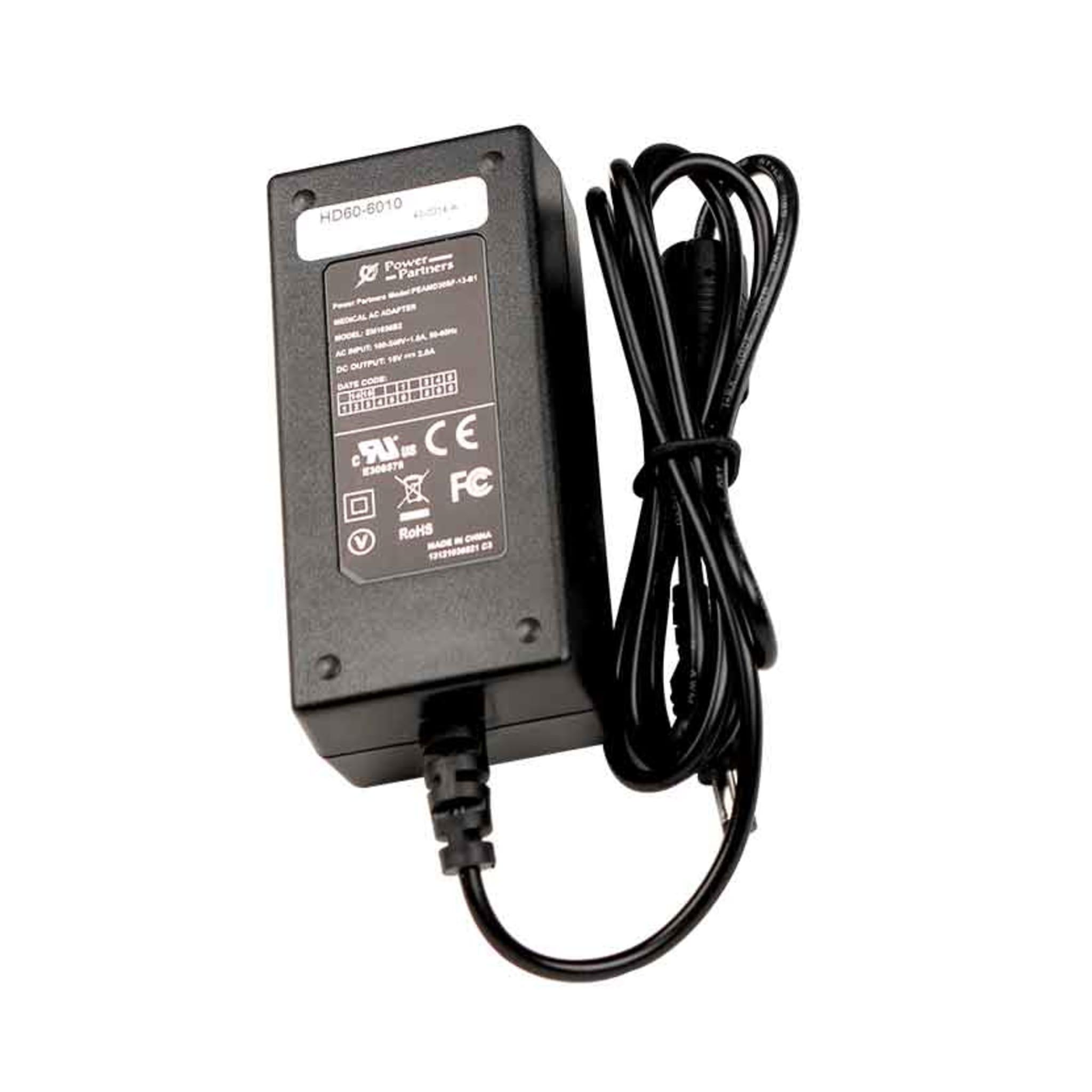 AC Power Supply and Cord for Z1 and Z2 Travel CPAP Machines