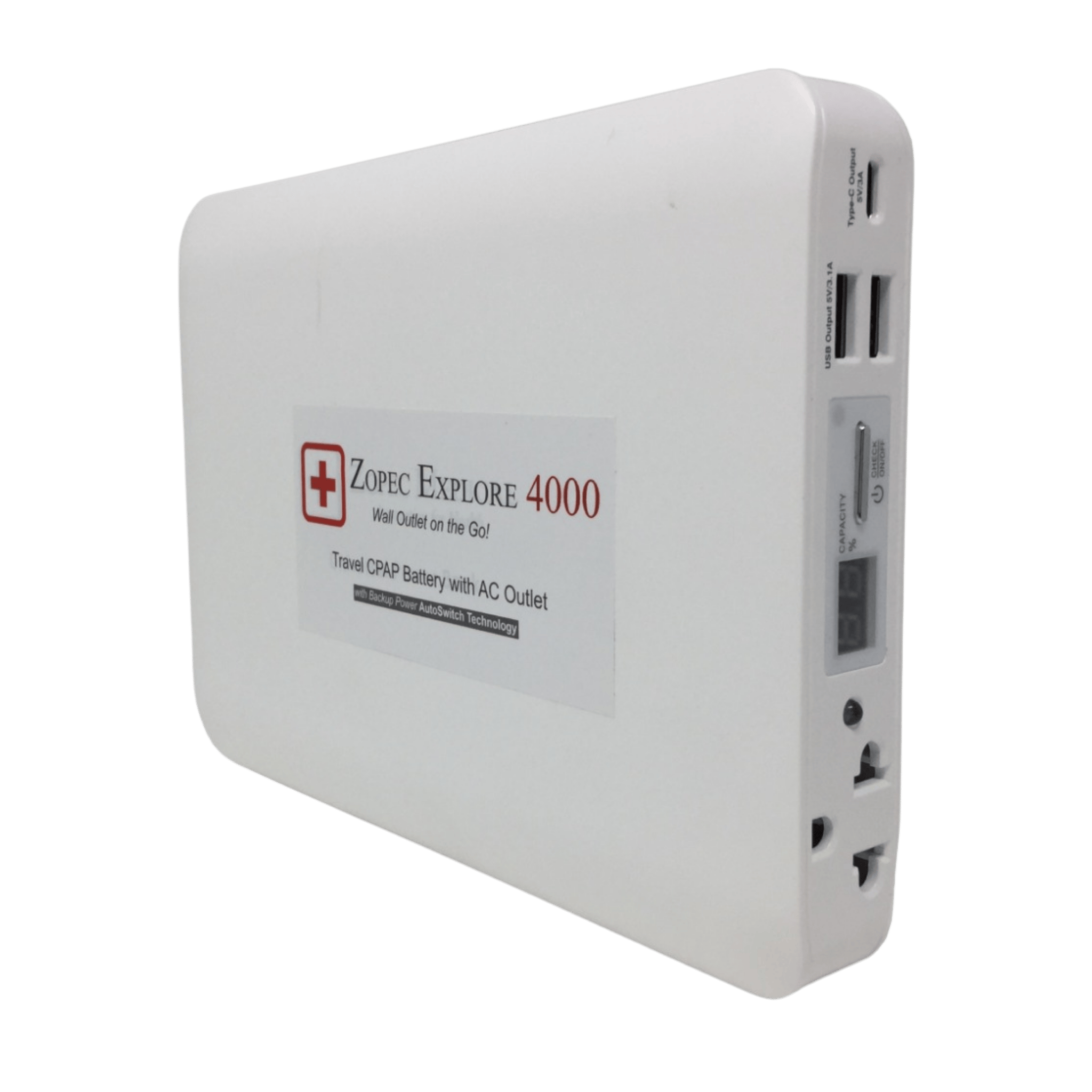 Zopec Explore CPAP Backup Battery with Online UPS